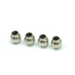 CASTER RACING SHOCK & STABILIZER BALL BOTTOM 6MM, ZX-0091, HC_OZ