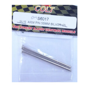 COLT SUSPENSION ARM PIN 55MM, SILVER, (2PC), S6017,  HC_OZ