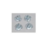 DU-BRO 8-32 BLIND NUTS, 4PC, 347 HC_OZ