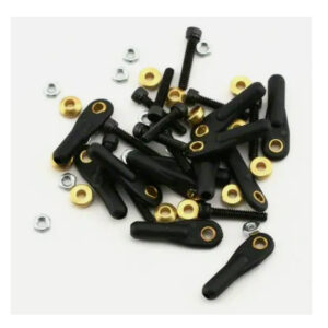 DU-BRO 4-40 SWIVEL BALL LINK (12PC), DUBRO861, HC_OZ