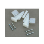 DU-BRO NYLON "T-STYLE" CONTROL HORNS, 2PC, DU-BRO 237, HC_OZ