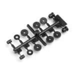 HPI SHOCK PISTON & BALL SET, FIRESTORM, 100328, HC_OZ