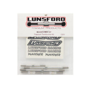 LUNSFORD MUGEN  MBX-6T TITANIUM TURN BUCKLE KIT, 5PC, 2351, HC_OZ