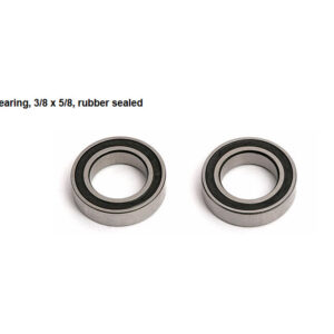 TEAM ASSOCIATED BEARING 3/8x5/8, RUBBER SEALED, 2PC, 3976 HC_OZ