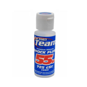 TEAM ASSOCIATED SILICONE SHOCK OIL 55W, 725CST, 59ml, 5431, HC_OZ