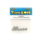 LOSI 10-32 LOW PROFILE LOCKNUTS, 8PC, LOSA6303, HC_OZ