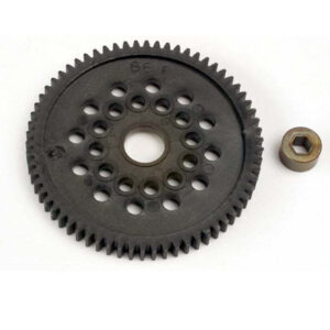 TRAXXAS SPUR GEAR, 66T,  32P, 3166, HC_OZ