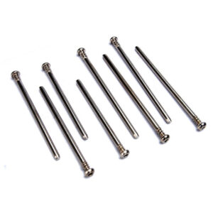 TRAXXAS SUSPENSION SCREW PIN SET HARDENED STEEL HEX, 8PC, 5161, HC_OZ