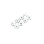 DU-BRO 2.5mm FLAT WASHERS (8PC) DUBRO 2108, HC_OZ
