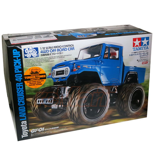TAMIYA 1/12 TOYOTA LAND CRUISER 40 KIT GF01 PICKUP, ESC INC, 58589 HC_OZ - Image 2