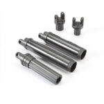 TRAXXAS HALF SHAFTS, CTRE INT SPLINED 3PC, EXT SPLINED 2PC, 5650, HC_OZ