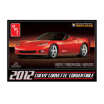 AMT 2012 CHEVY CORVETTE CONVERTIBLE 1:25 MODEL KIT AMT733L/12, HC_OZ