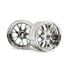HPI 1/10 LP32 LM-R WHEEL CHROME (2 PCS), 6MM OFFSET, 12MM HEX, 33460, HC_OZ