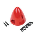DU-BRO 2-1/4" DIA SPINNER RED, (57MM) DU-BRO 280, HC_OZ