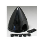 DU-BRO 2-3/4" DIA SPINNER BLACK,  DU-BRO 291, HC_OZ