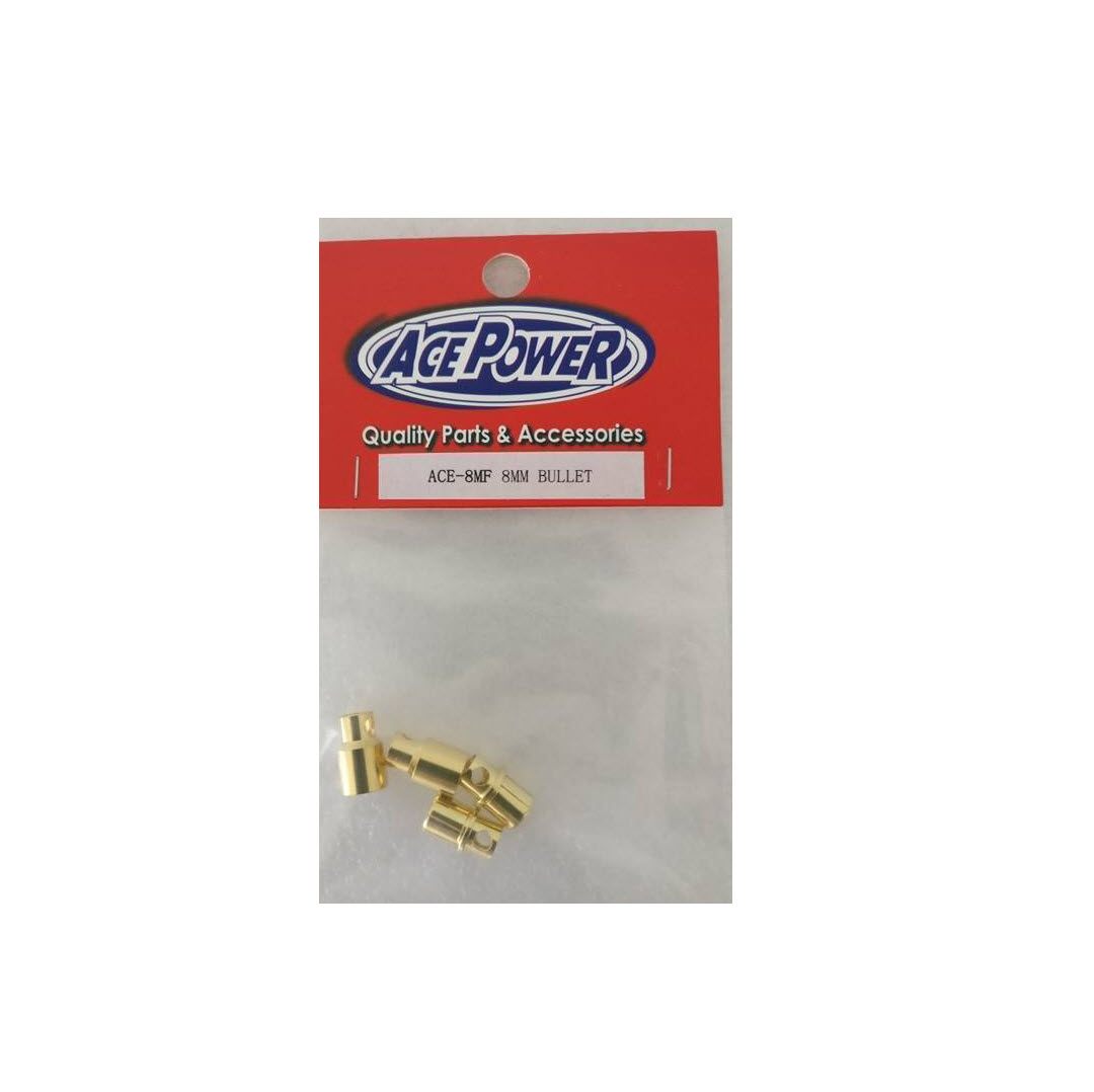 ACE 6.0mm Bullet Connectors for RC Batteries