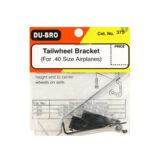 DU-BRO TAILWHEEL BRACKET (FOR .40 SIZE AIRPLANES), 375, HC_OZ