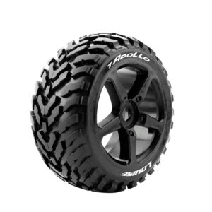 LOUISE 1/8 T-APOLLO OFFROAD TRUGGY TYRES,SPORT 0" OFFSET, 17MM 2PC, LT3252B HC_OZ