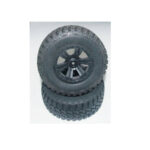 FTX 1/8 WHEELS & TYRES COMPLETE FOR VIPER FTX5551, 2PC, FTX-8669, HC_OZ
