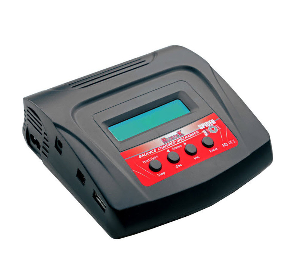 REDBACK SPIDER MAX 10AMP, 12V/240V, 1-8S, AC/DC 80W, RBSPIDERMAX10 HC_OZ