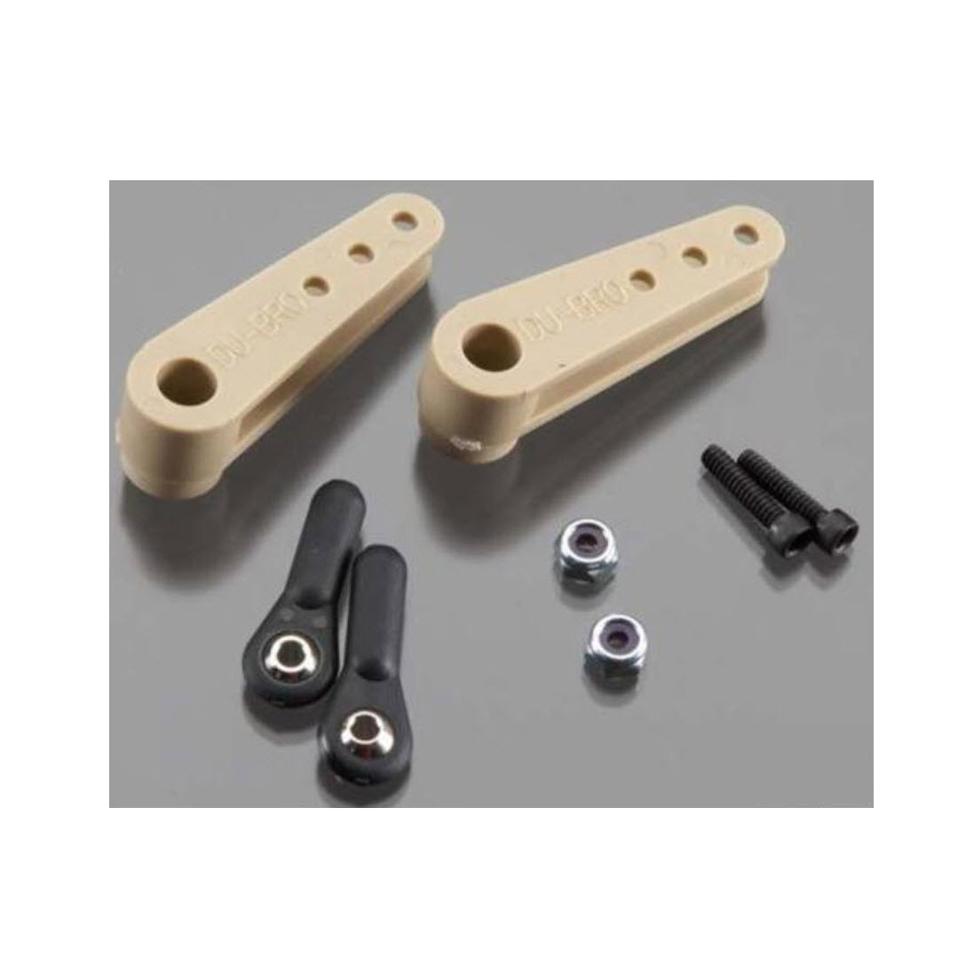 DU-BRO LONG DUAL SERVO ARMS W/ 4-40 BALL LINK AIRTRONICS, 3343, HC_OZ