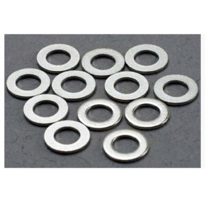 TRAXXAS WASHERS 3X6MM, METAL, 12PC, 2746, HC_OZ