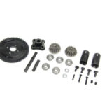 CARISMA M40DT / M40B INPUT GEAR SHAFT SET (F/R)  CRS15239, HC_OZ