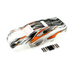 TRAXXAS 1/10 RUSTLER VXL PRO-GRAPHIX BODY, REQUIRES PAINT, 3715, HC_OZ
