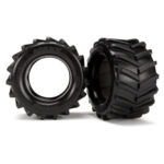 TRAXXAS 1/10 CHEVRON TYRES MAXX  2.8" & FOAM INSERTS, 2PC, 6770, HC_OZ