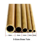 KS METALS BRASS TUBE 4MM ODX45MM WALL 5PC @ 1 METRE EACH, KS3922, HC_OZ
