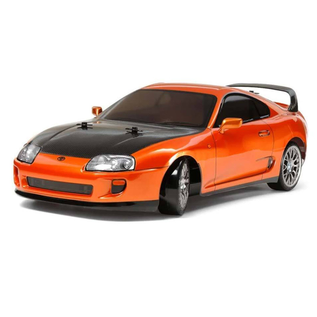 TAMIYA 1/10 TOYOTA SUPRA, DRIFT CAR, TT-02D, 4WD, NO ESC, KIT, 58613A, HC_OZ