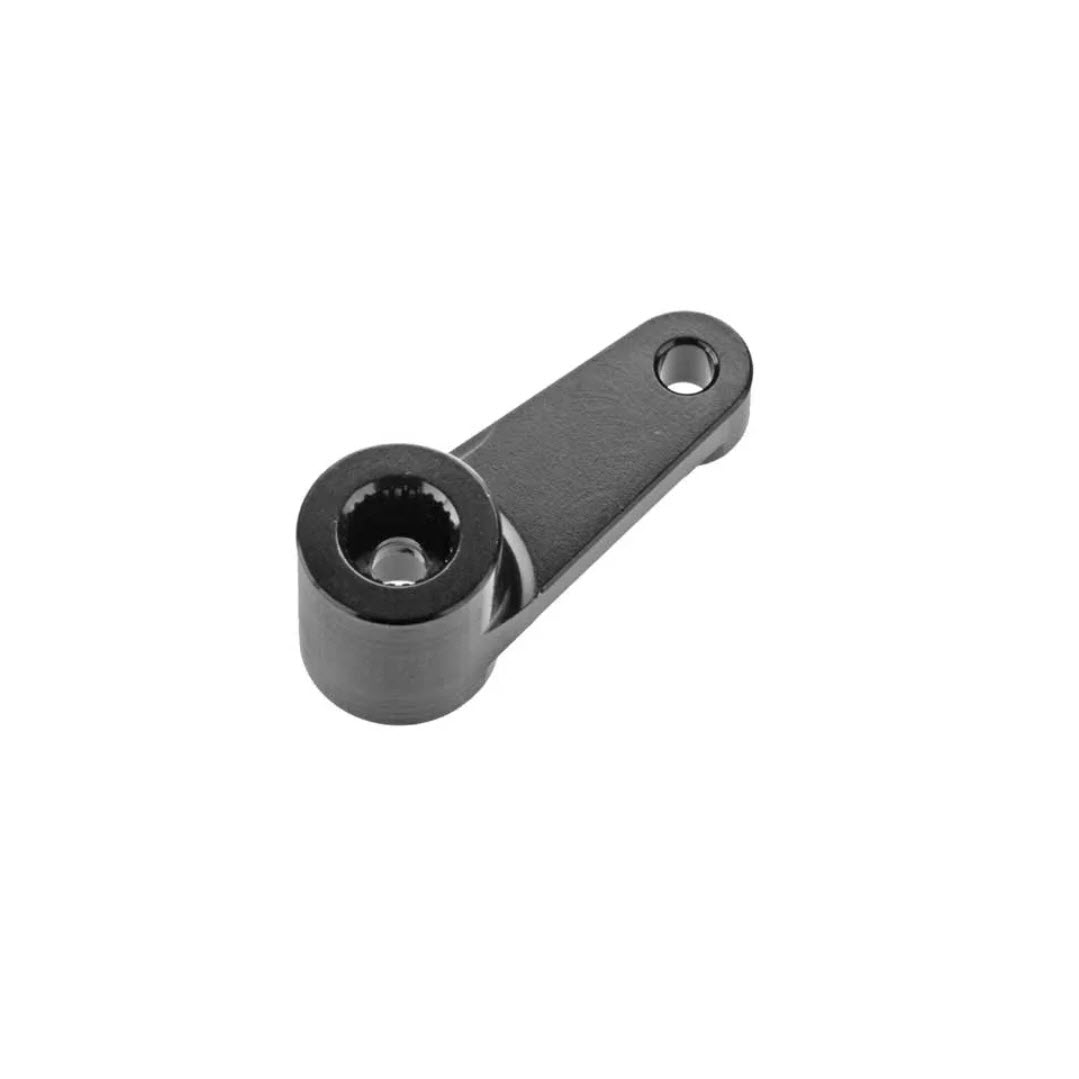 ARRMA 25T aluminum servo horn in black