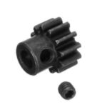 DHK MOTOR GEAR (PINION) 12T & LOCK NUT, (M4X4) 8382-9M1, HC_OZ