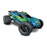 TRAXXAS 1/10 RUSTLER VXL B'LESS 4X4 TRUCK 104+KM TSM 67076-4G HC_OZ