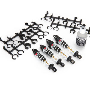 TRAXXAS BIG BORE SHOCKS ASSEMBLED FRONT & REAR, 5862 HC-OZ