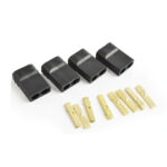 TORNADO TRAXXAS PLUGS PAIR, (NON-ID) MALE & FEMALE, 2 SETS, TRC-0106, HC_OZ