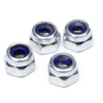 HPI LOCK NUT M2.5, 4PC, 100551, HC_OZ