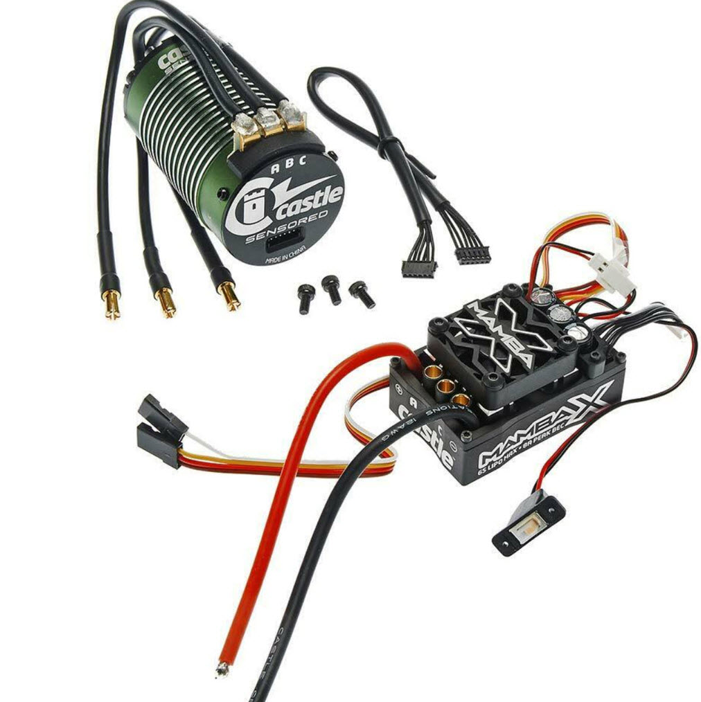CASTLE CREATIONS MAMBA X B'LESS 25.2V ESC, 1512-1800KV S-MOTOR CSE010015506, HC_OZ