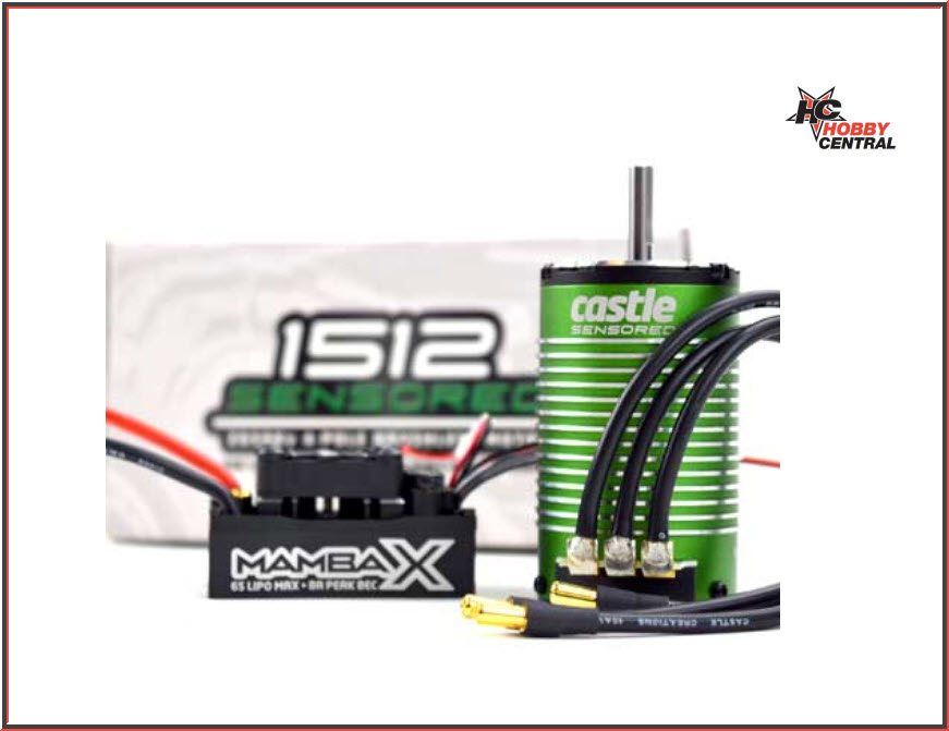 CASTLE CREATIONS MAMBA X B'LESS 25.2V ESC, 1512-1800KV S-MOTOR CSE010015506, HC_OZ - Image 3