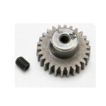 TRAXXAS 26T PINION GEAR, 48P, 2.3MM SHAFT, INC SET SCREW 7040, HC_OZ