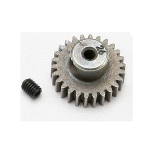 TRAXXAS 26T PINION GEAR, 48P, 2.3MM SHAFT, INC SET SCREW 7040, HC_OZ