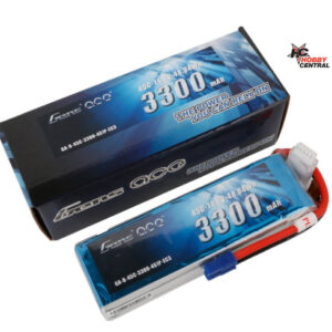 GENS ACE 14.8V 4S 3300MAH, LIPO, 45C, S'CASE, W/EC3 GA-B-B45C-3300-4S-EC3, HC_OZ