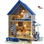 CUTE ROOM DIY MINIATURE HOUSE KIT "ROMANTIC AEGEAN SEA", 1:24, A018-A, HC_OZ