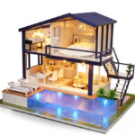 CUTE ROOM DIY MINIATURE HOUSE KIT "TIME APARTMENT", 1:24, A066-A, HC_OZ