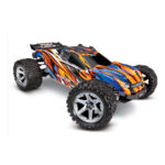 TRAXXAS 1/10 RUSTLER VXL B'LESS 4X4 TRUCK 104+KM TSM 67076-4O HC_OZ