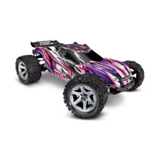 TRAXXAS 1/10 RUSTLER VXL B'LESS 4X4 TRUCK 104+KM TSM 67076-4P HC_OZ