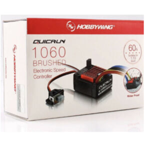 HOBBYWING QUICRUN WATERPROOF 1060, 60A BRUSHED ESC, TAM & BEC, HW30120201 HC_OZ