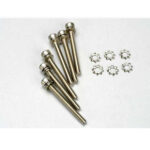 TRAXXAS SCREWS M3X28MM CAP-HEAD MACHINE HEX DRIVE, 6PC & ELW, 3963, HC_OZ