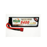 NXE POWER 7.4V 2S, 5400MAH 50C LIPO HARD CASE W/DEANS PLUG, 5400HC502SDEAN HC_OZ