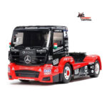 TAMIYA 1/14 MERCEDES BENZ ACTROS, MP4 (TT-01E) KIT, W/O ESC, 58683-60A HC_OZ